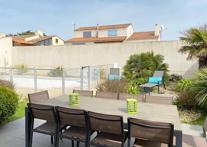 Holiday home Familiale Avec Piscine Privee Chauffee, 800m Plage, Wifi - Fr-1-231-260